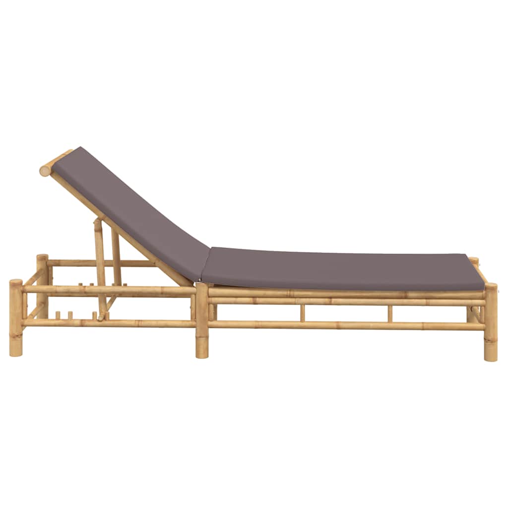 Lehátko S Polštáři 55X199X30 Cm Bamboo