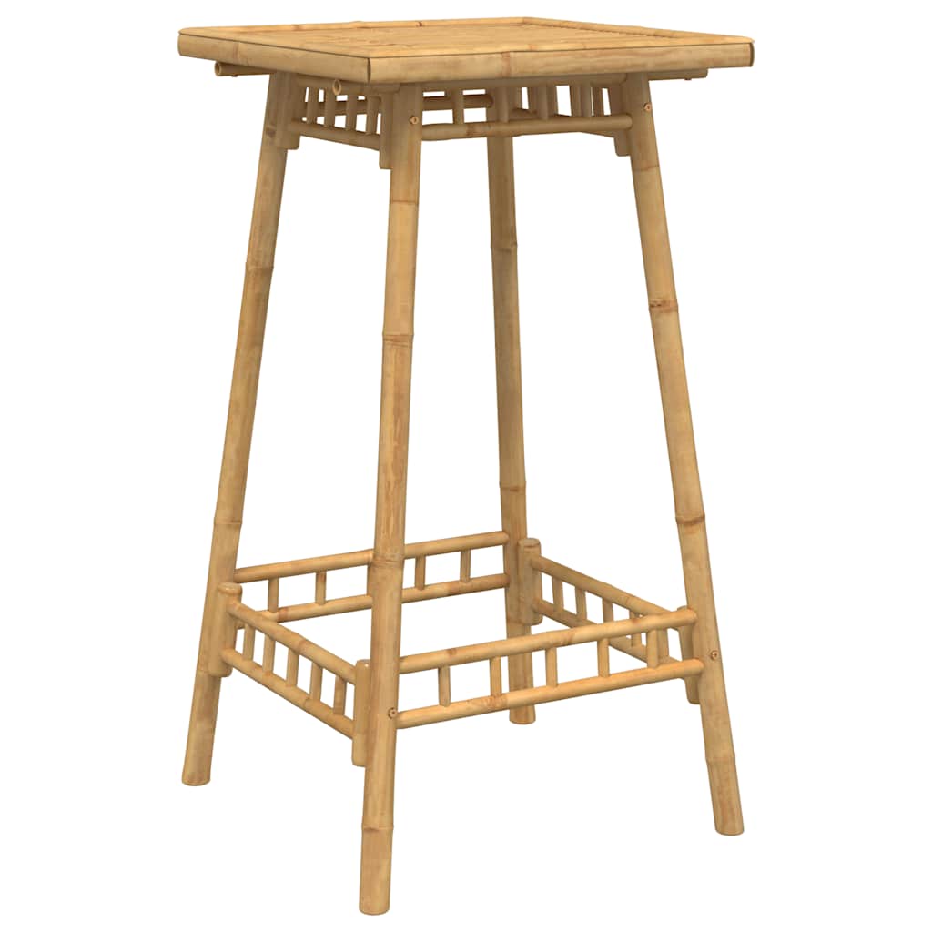 Venkovní Barový Stůl Square 55X55X100 Cm Bamboo