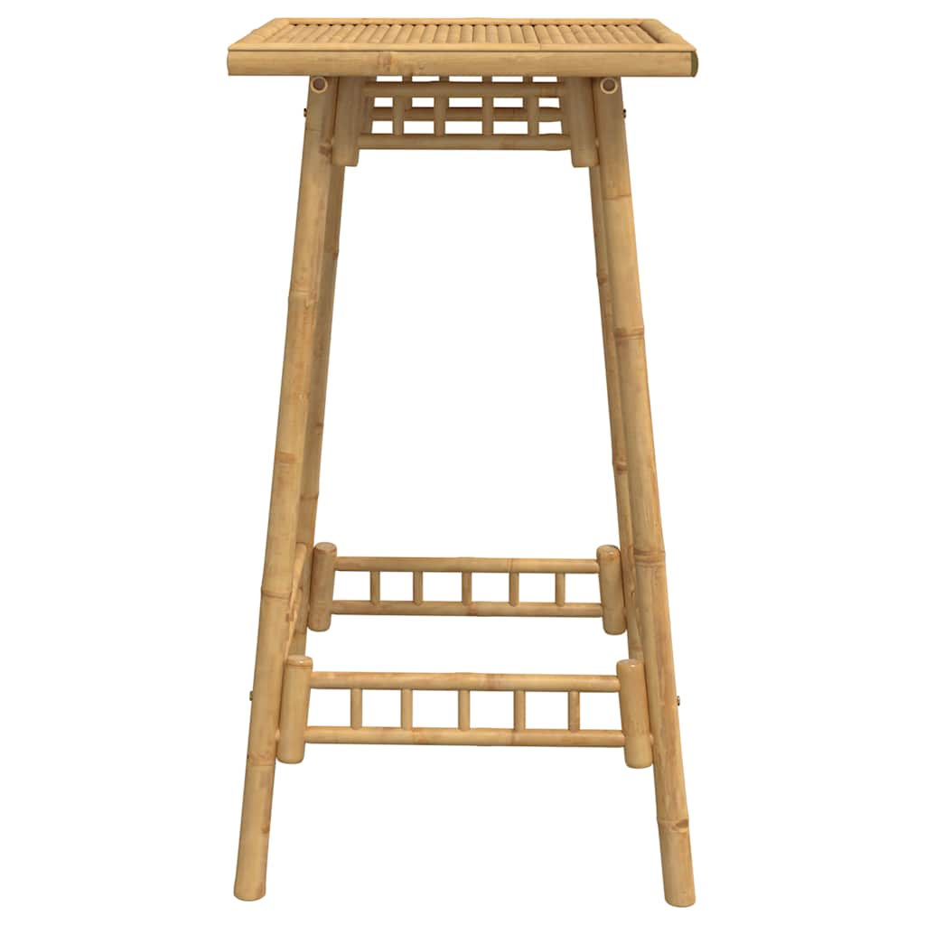 Venkovní Barový Stůl Square 55X55X100 Cm Bamboo