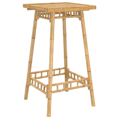 Venkovní Barový Stůl Square 55X55X100 Cm Bamboo