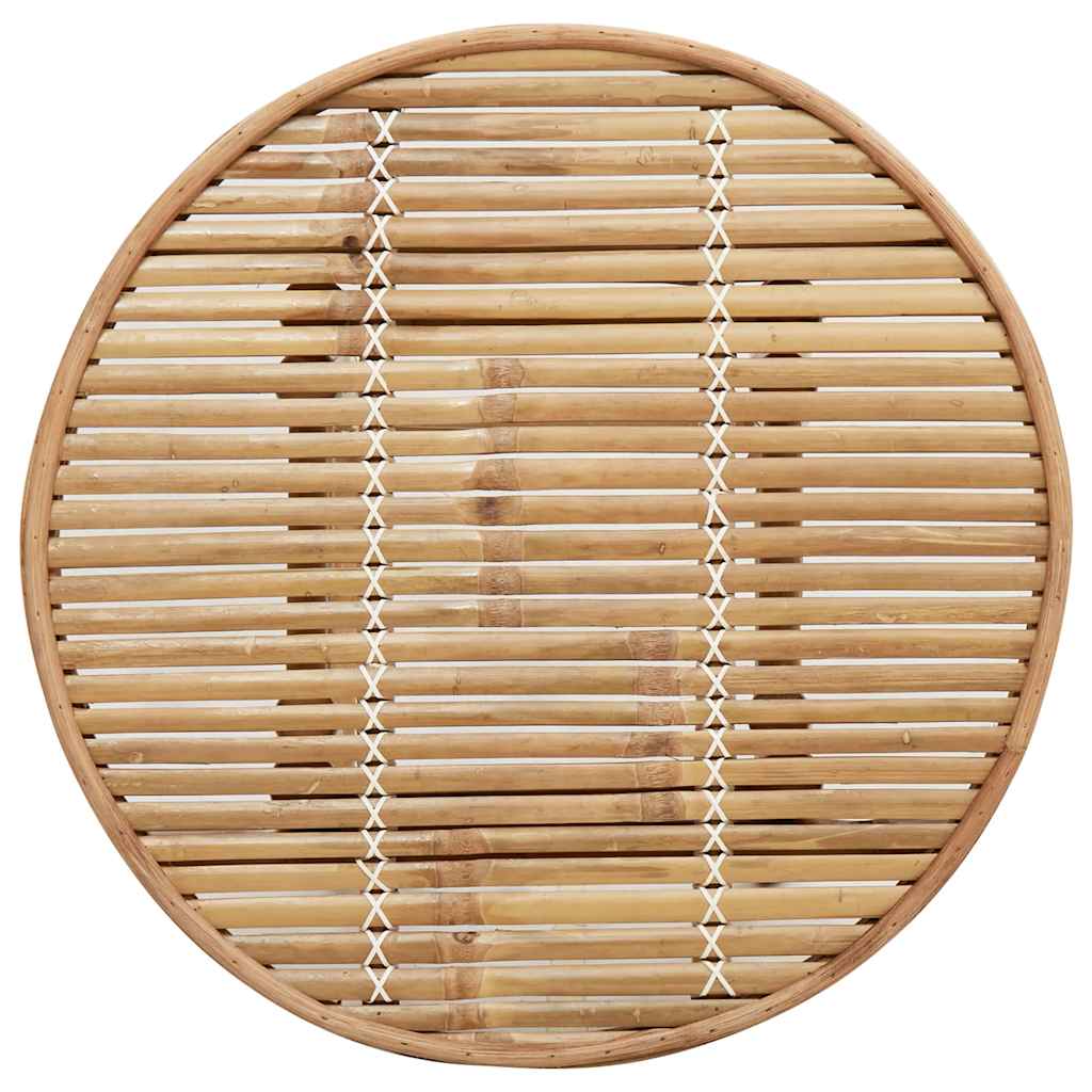 Venkovní Barový Stůl Kulatý Ø55X100 Cm Bamboo