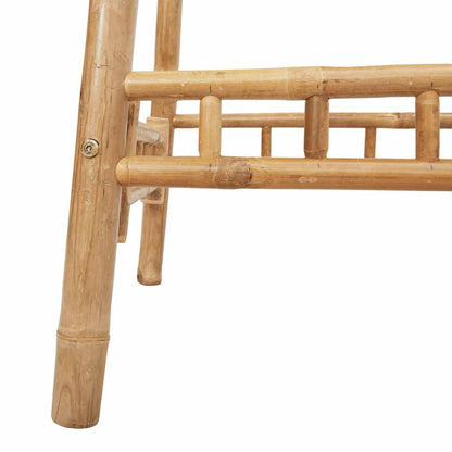 Venkovní Barový Stůl Kulatý Ø55X100 Cm Bamboo