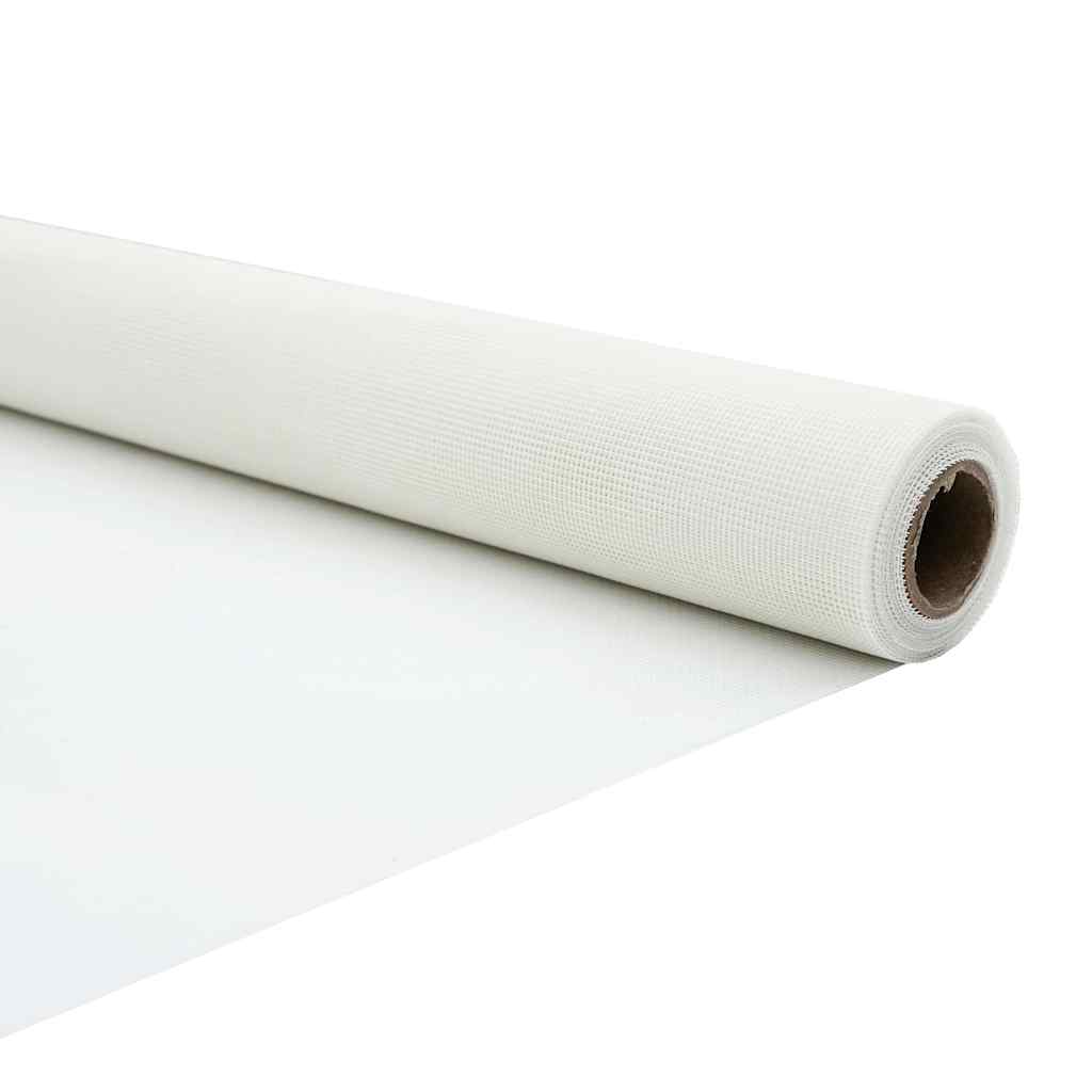 Síť Proti Hmyzu Bílá 100 X 500 Cm Skelný Polyester