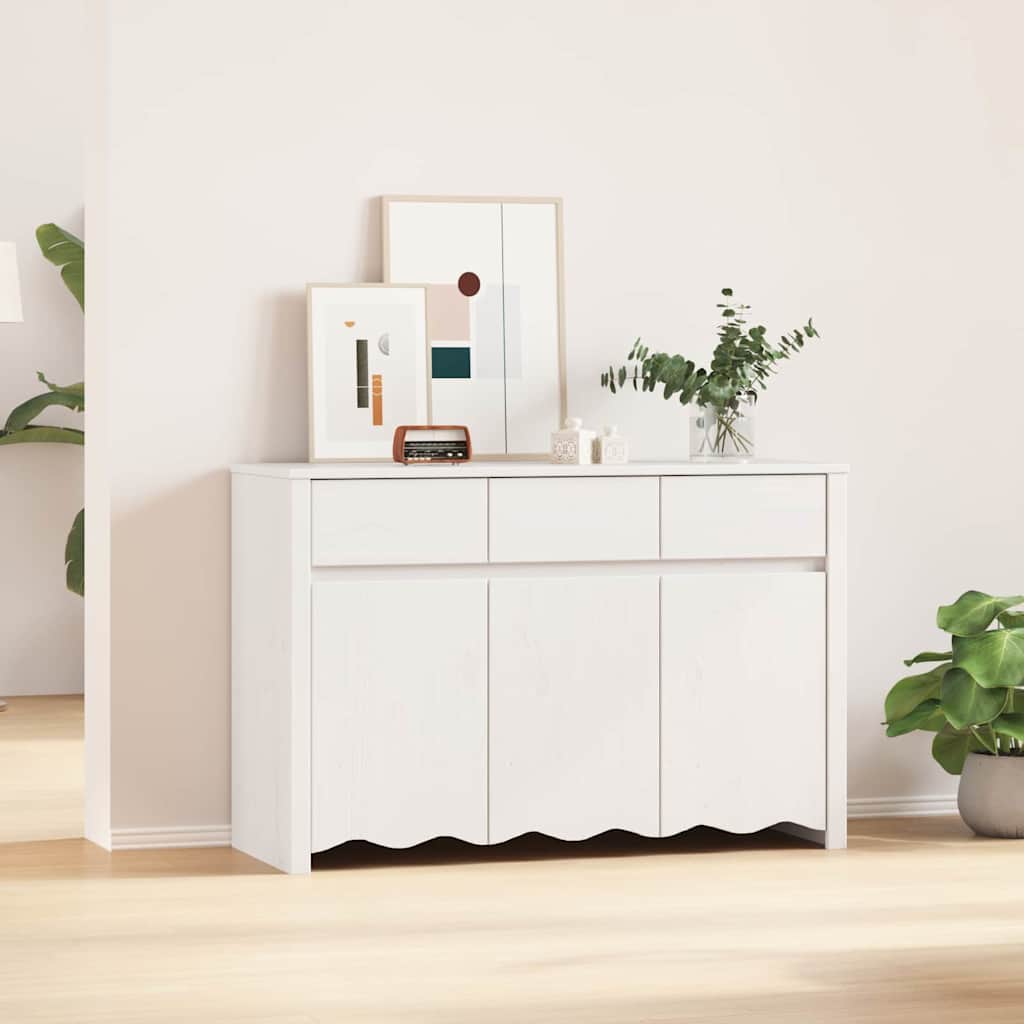 Servírovací Skříň Se Zásuvkou Drammen Bílá 114 X 43 X 75,5 Cm