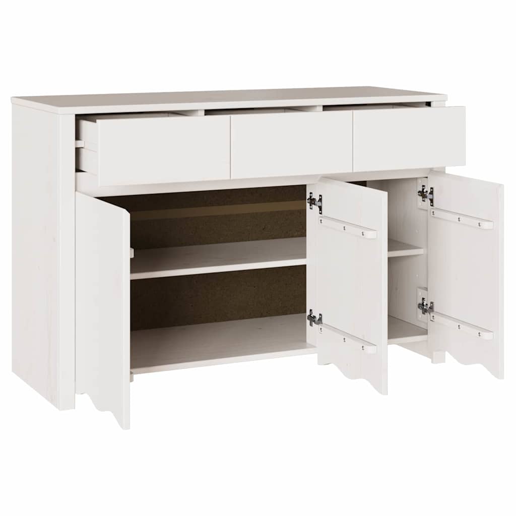 Servírovací Skříň Se Zásuvkou Drammen Bílá 114 X 43 X 75,5 Cm