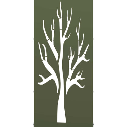 Stojan Na Palivové Dřevo Olive Green Ocel Válcovaná Za Studena