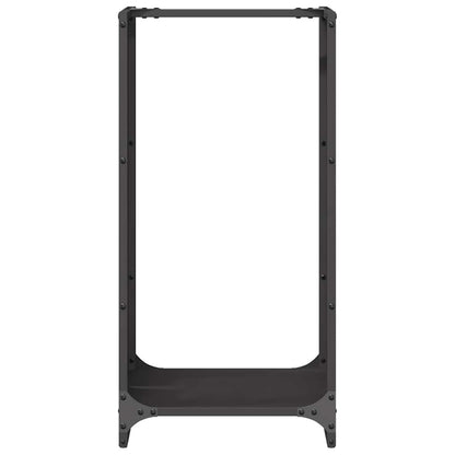 Stojan Na Palivové Dřevo Černý Ocel Válcovaná Za Studena