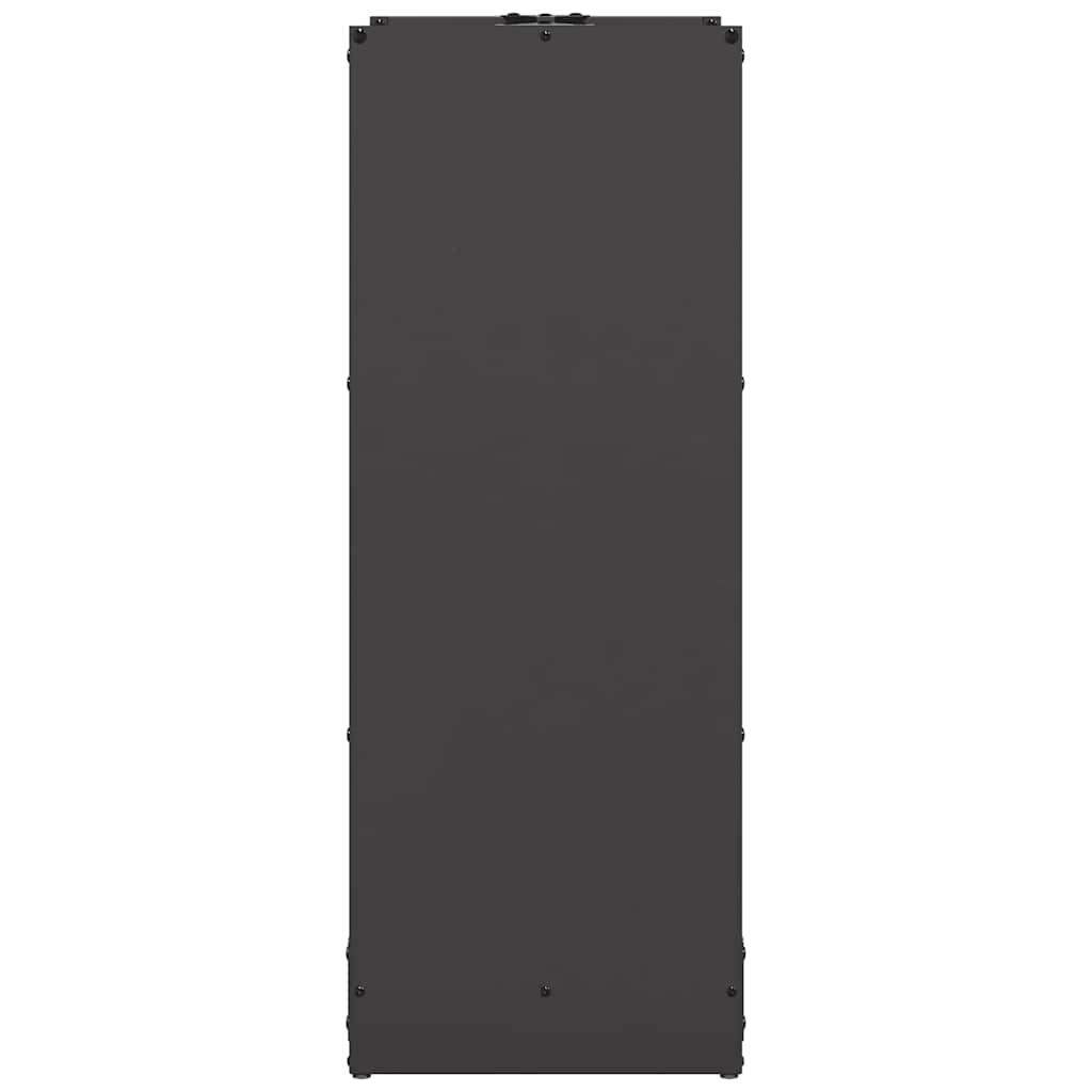 Stojan Na Palivové Dřevo Černý Ocel Válcovaná Za Studena