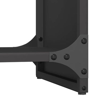 Stojan Na Palivové Dřevo Černý Ocel Válcovaná Za Studena