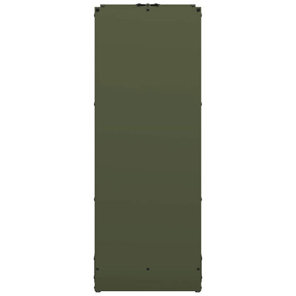 Stojan Na Palivové Dřevo Olive Green Ocel Válcovaná Za Studena