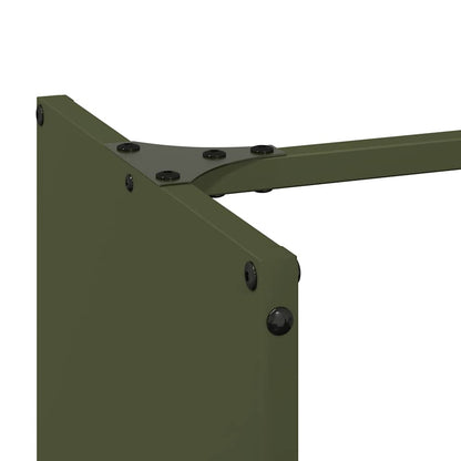 Stojan Na Palivové Dřevo Olive Green Ocel Válcovaná Za Studena