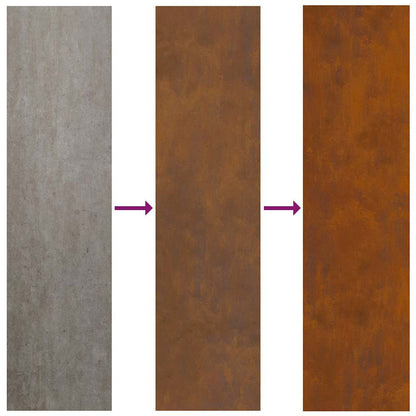 Stojan Na Palivové Dřevo 40X30X80 Cm Povětrnostně Odolná Ocel