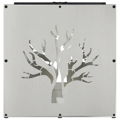 Stojan Na Palivové Dřevo 40X40X40 Cm Z Nerezové Oceli