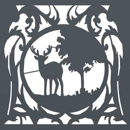 Stojan Na Palivové Dřevo Antracit Ocel Válcovaná Za Studena