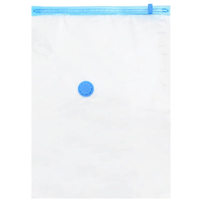 Skladovací Sáčky 10 Ks Transparentní A Modrá 70 X 50 Cm