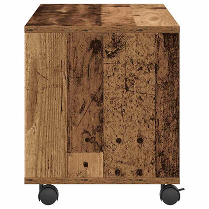 Televizní Skříň 90 X 35 X 40.5 Cm Hnědá Kompozitní Dřevo