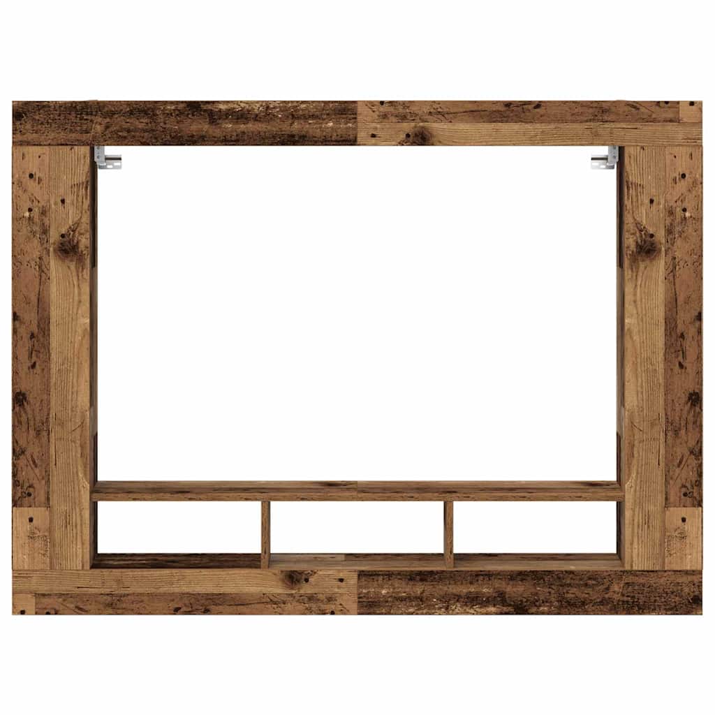 Televizní Skříň 152 X 22 X 113 Cm Staré Dřevo Kompozitní Dřevo