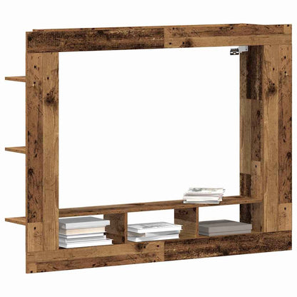 Televizní Skříň 152 X 22 X 113 Cm Staré Dřevo Kompozitní Dřevo