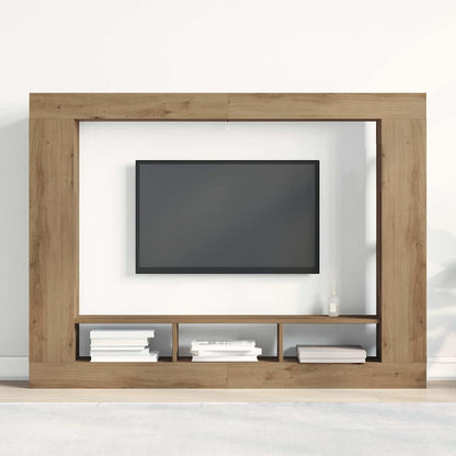 Televizní Skříň 152 X 22 X 113 Cm Dub Artisan Kompozitní Dřevo