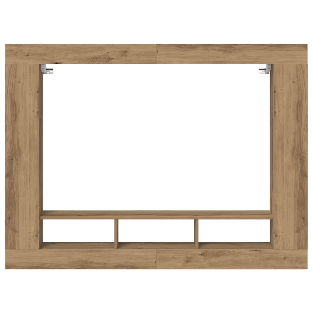 Televizní Skříň 152 X 22 X 113 Cm Dub Artisan Kompozitní Dřevo