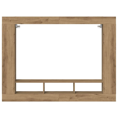 Televizní Skříň 152 X 22 X 113 Cm Dub Artisan Kompozitní Dřevo