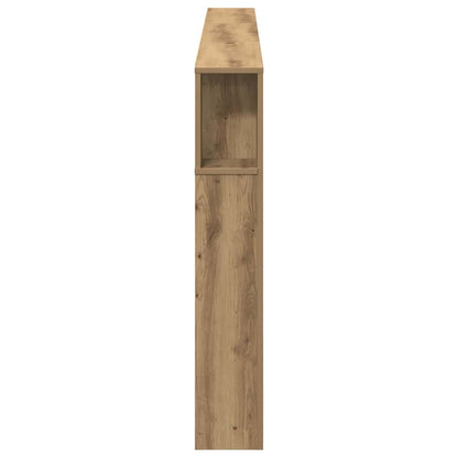 Čelo Postele Se Skříňkou Artisanový Dub Kompozitní Dřevo