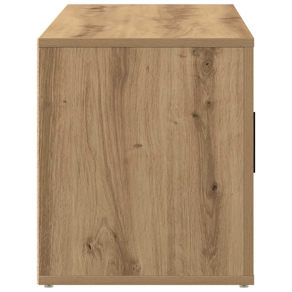 Televizní Skříň 100 X 35 X 40 Cm Dub Artisan Kompozitní Dřevo