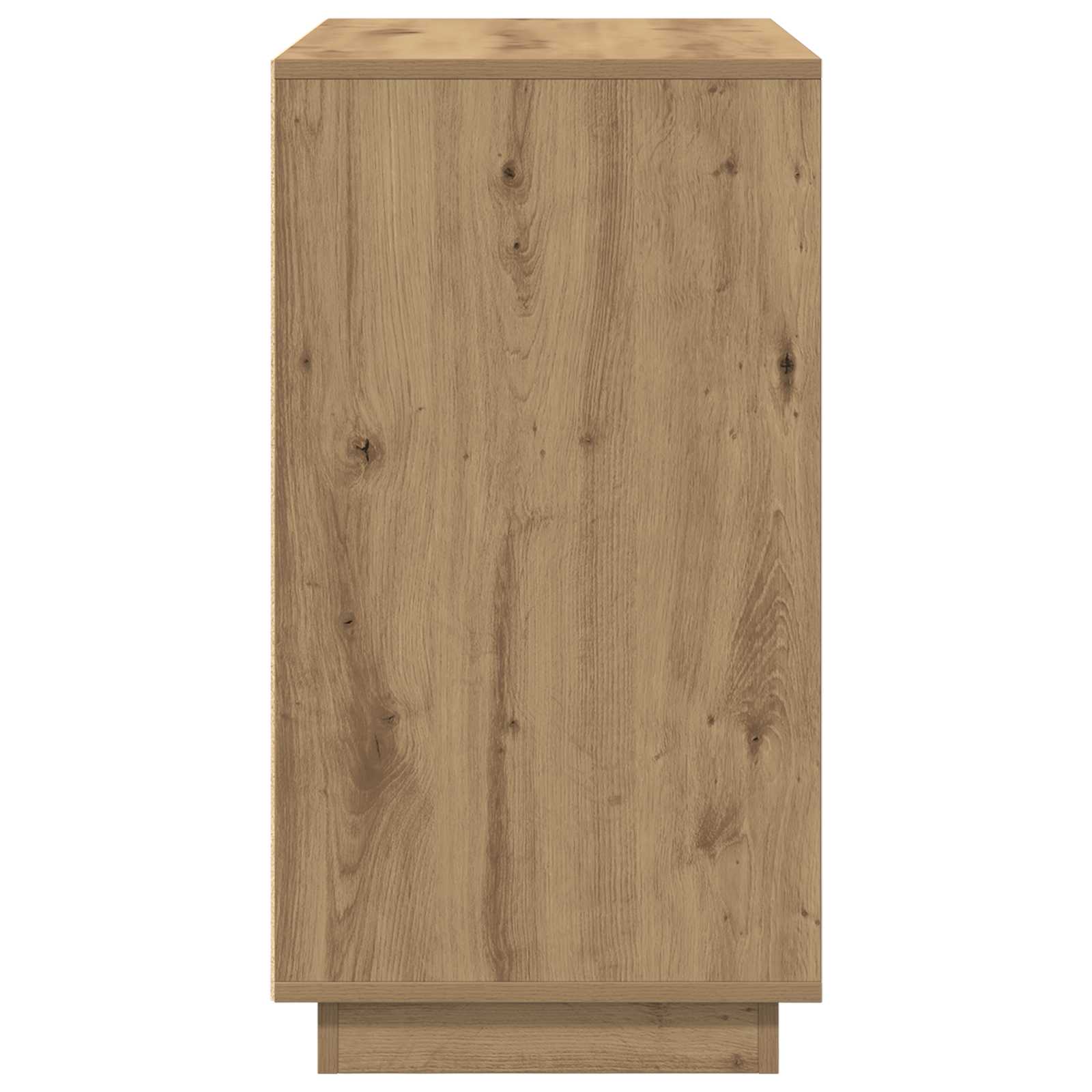 Servírovací Skříň Artisanový Dub 80 X 40 X 75 Cm