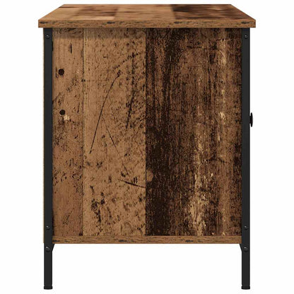 Televizní Skříň 100 X 40 X 50 Cm Staré Dřevo Kompozitní Dřevo