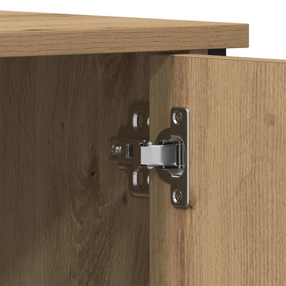 Televizní Skříň 100 X 40 X 50 Cm Dub Artisan Kompozitní Dřevo