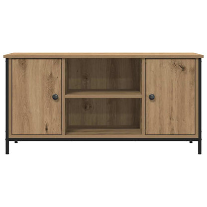 Televizní Skříň 100 X 40 X 50 Cm Dub Artisan Kompozitní Dřevo