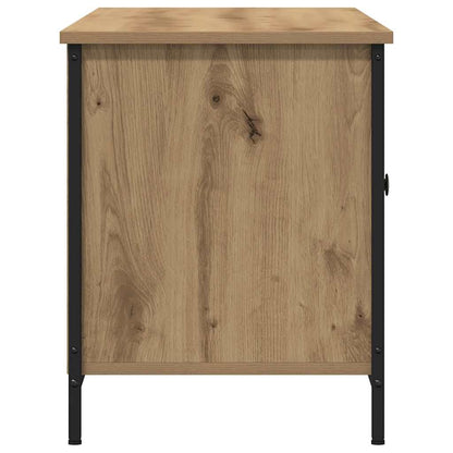 Televizní Skříň 100 X 40 X 50 Cm Dub Artisan Kompozitní Dřevo