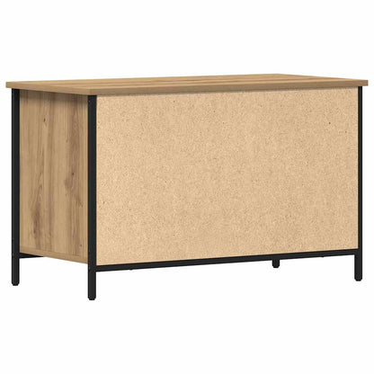 Televizní Skříň 80 X 40 X 50 Cm Dub Artisan Kompozitní Dřevo