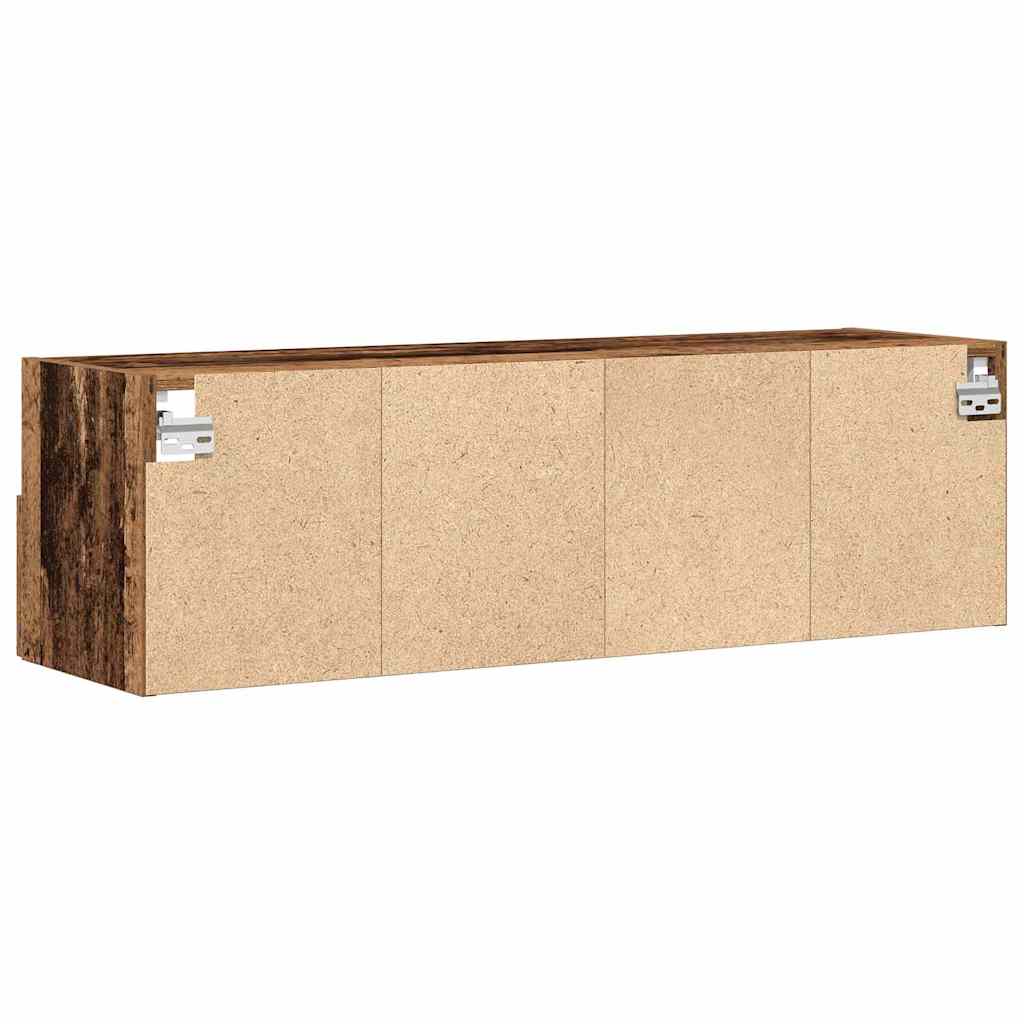 Tv Wall Cabinet 2 Pcs Staré Dřevo Kompozitní Dřevo