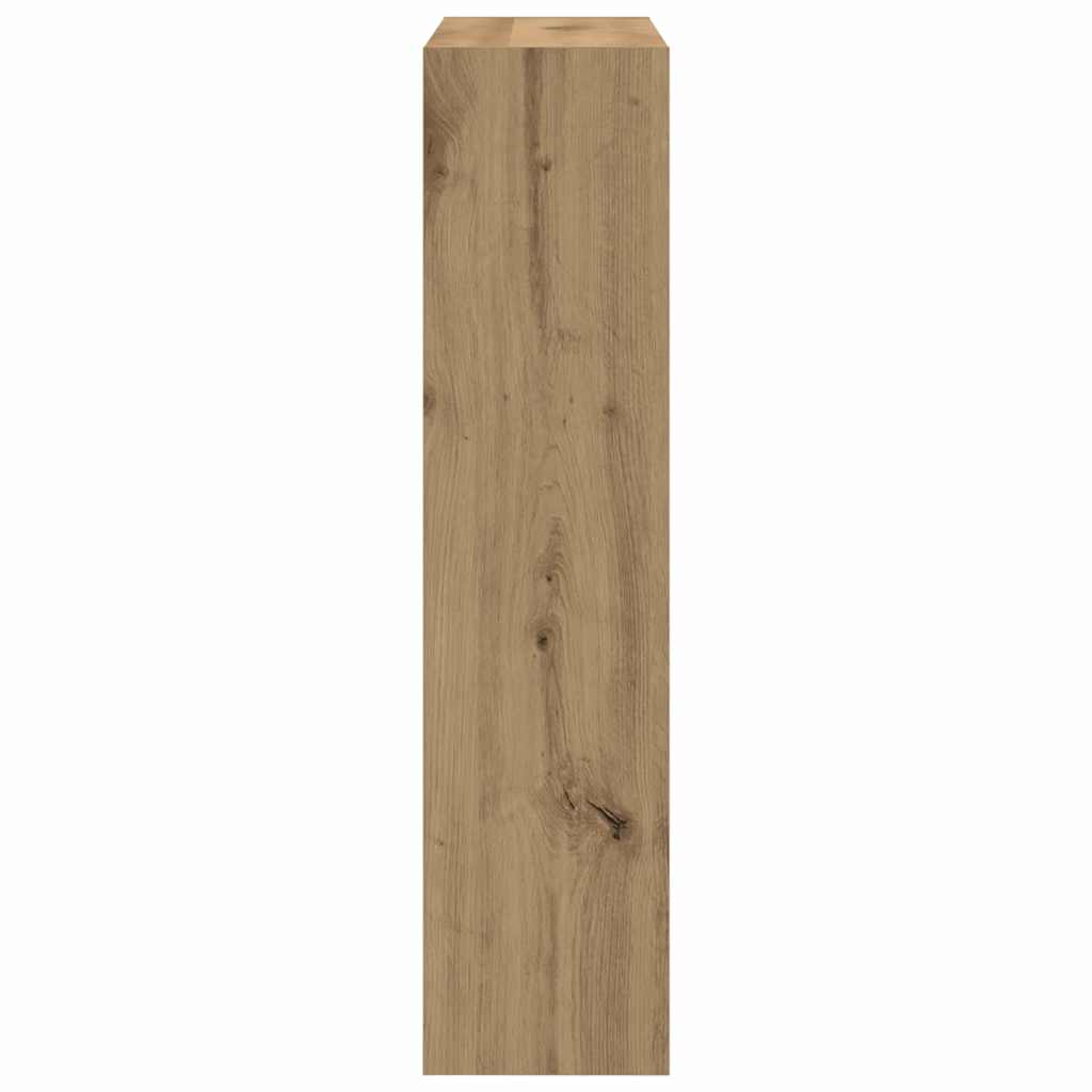 Skříň Na Obuv 80 X 21 X 87,5 Cm Kompozitní Dřevo Kouřový Dub