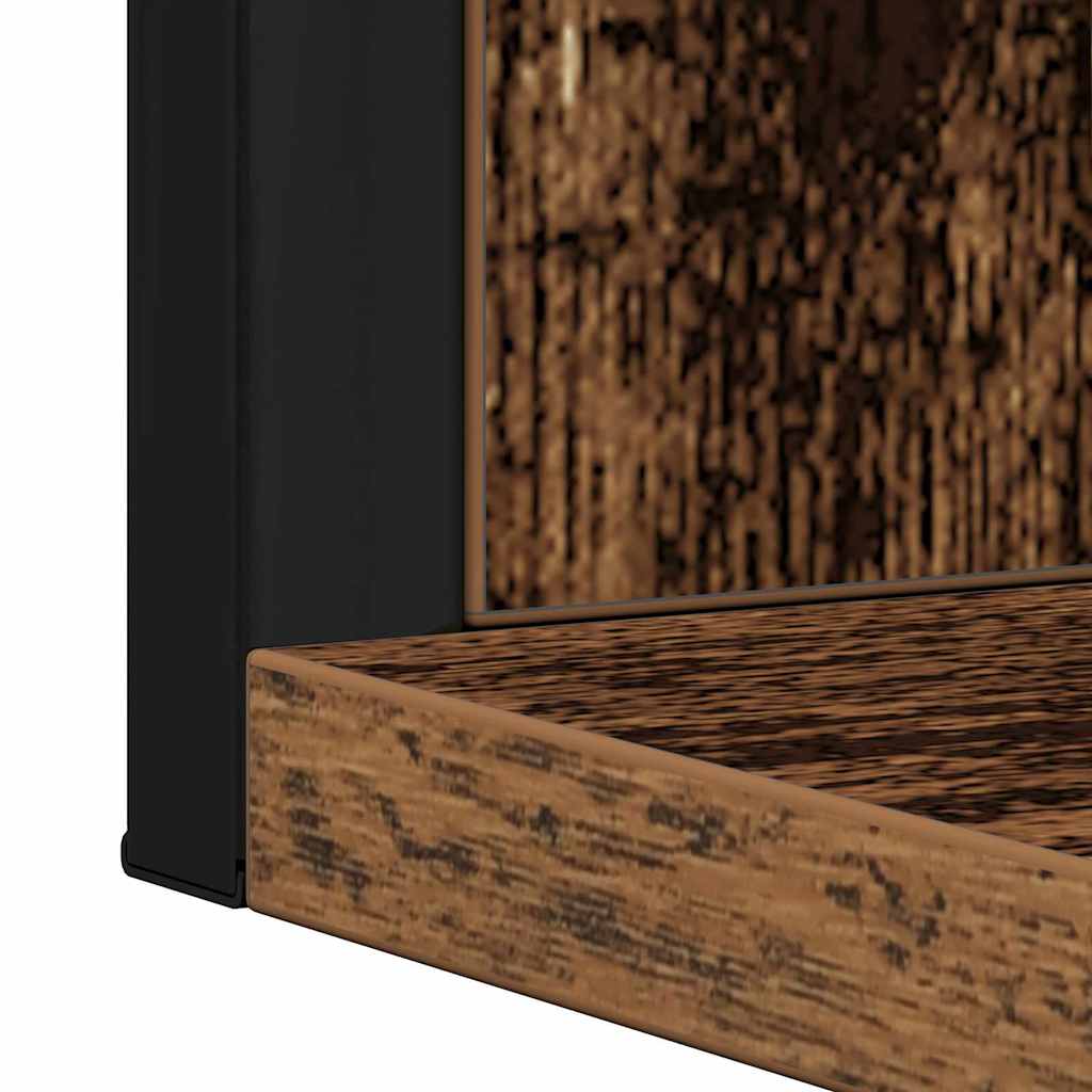 Zrcadlo Staré Dřevo 50 X 12 X 60 Cm Sklo A Inženýrské Dřevo