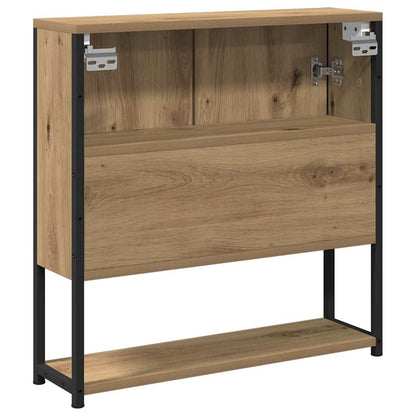 Zrcadlová Skříň Artisanový Dub 60 X 16 X 60 Cm Kompozitní Dřevo
