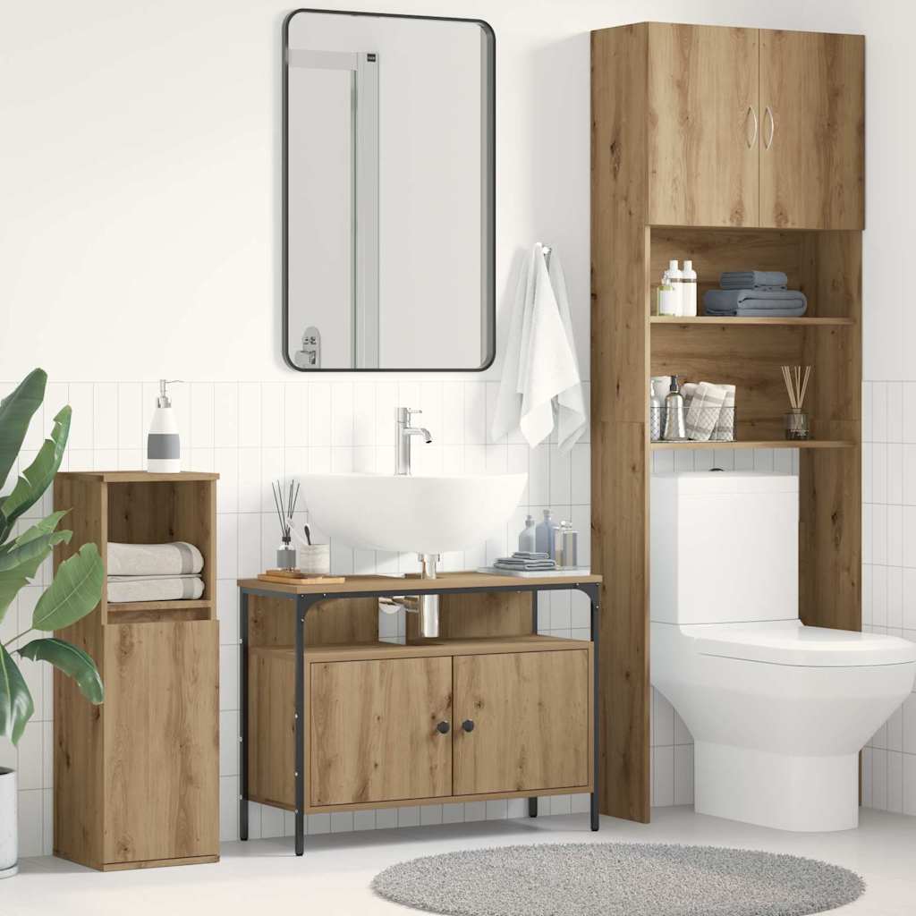 Skříňka Pod Umyvadlo Dub Artisan 80 X 30 X 60 Cm