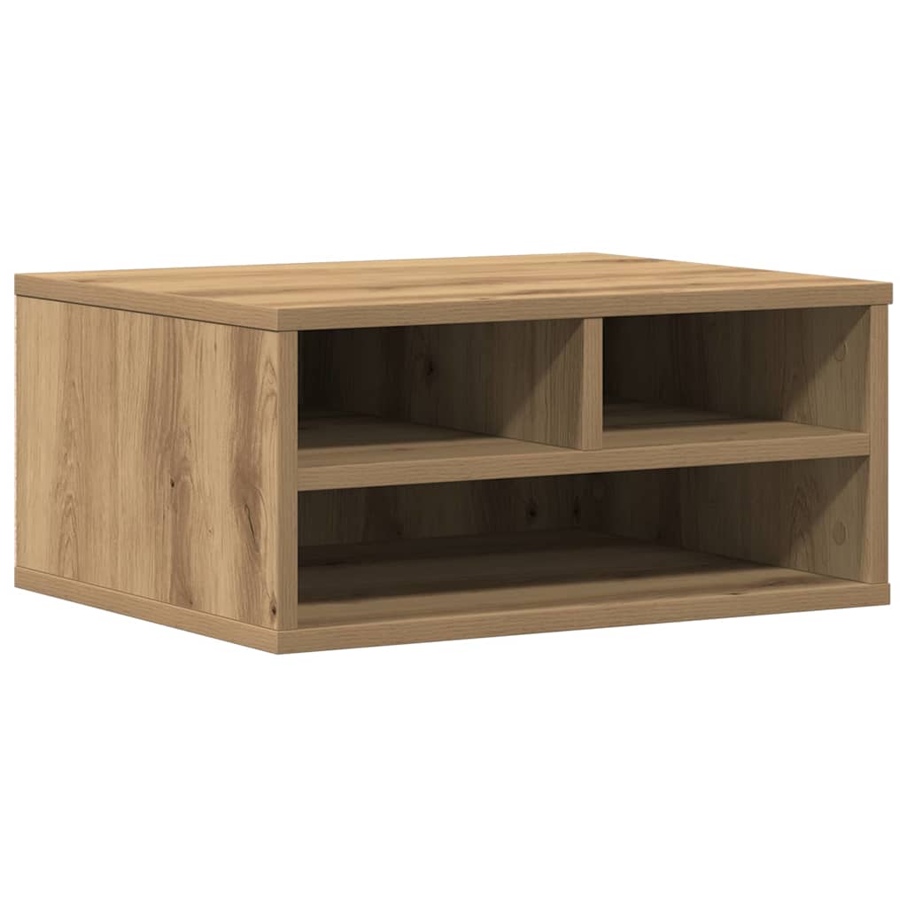 Stojan Na Tiskárnu S Úložištěm Artisanový Dub 49 X 40 X 22.5 Cm