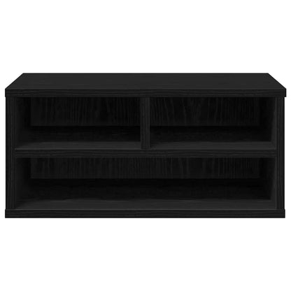 Stojan Na Tiskárnu Černý Dub 49 X 40 X 22.5 Cm Kompozitní Dřevo