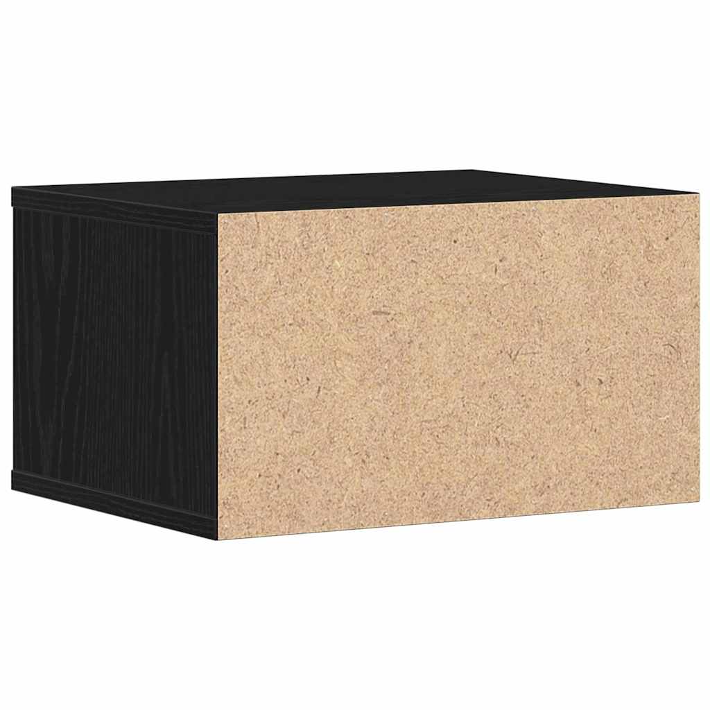 Stojan Na Tiskárnu Černý Dub 40 X 32 X 22,5 Cm Kompozitní Dřevo