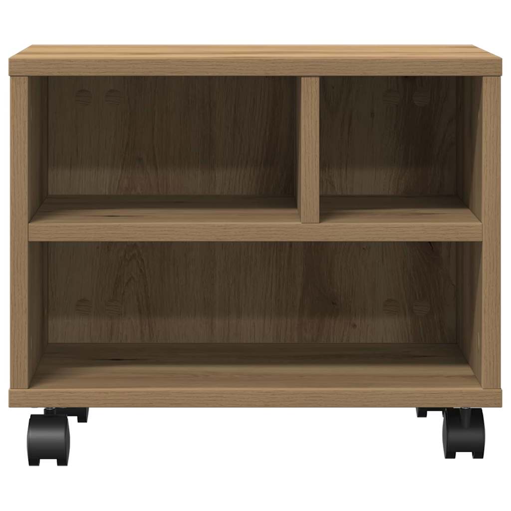 Stojan Na Tiskárnu S Úložištěm Artisanový Dub 41 X 32 X 33.5 Cm