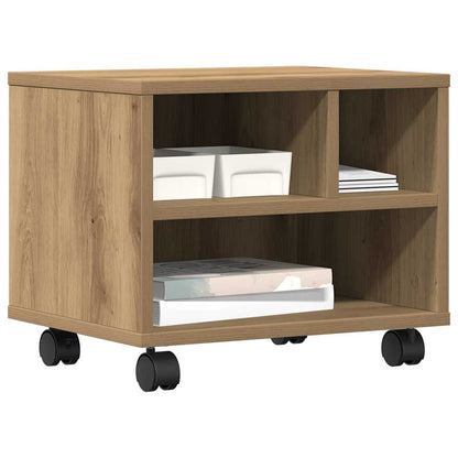 Stojan Na Tiskárnu S Úložištěm Artisanový Dub 41 X 32 X 33.5 Cm