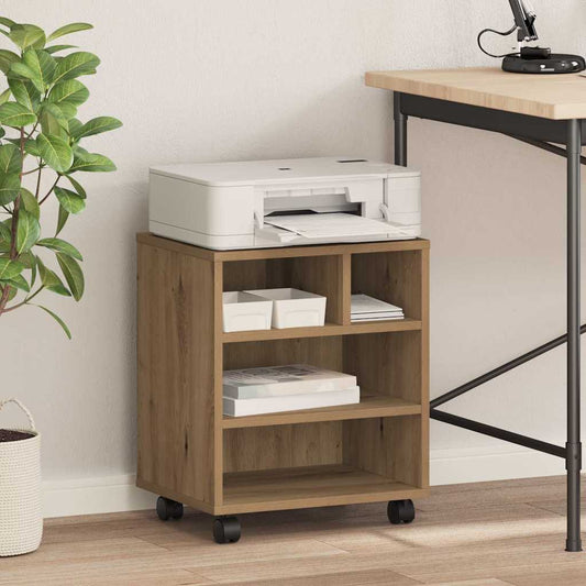 Stojan Na Tiskárnu Dub Artisan 41 X 32 X 48 Cm Kompozitní Dřevo