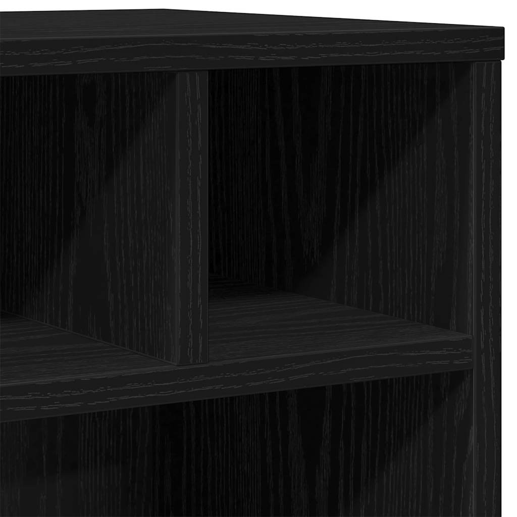 Stojan Na Tiskárnu Černý Dub 41 X 32 X 48 Cm Kompozitní Dřevo