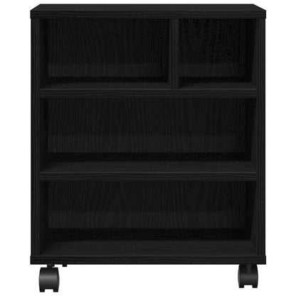 Stojan Na Tiskárnu Černý Dub 41 X 32 X 48 Cm Kompozitní Dřevo