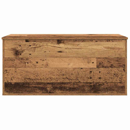 Úložná Krabice Staré Dřevo 100 X 42 X 46 Cm Kompozitní Dřevo
