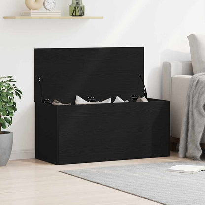 Úložná Krabice Černý Dub 100 X 42 X 46 Cm Kompozitní Dřevo