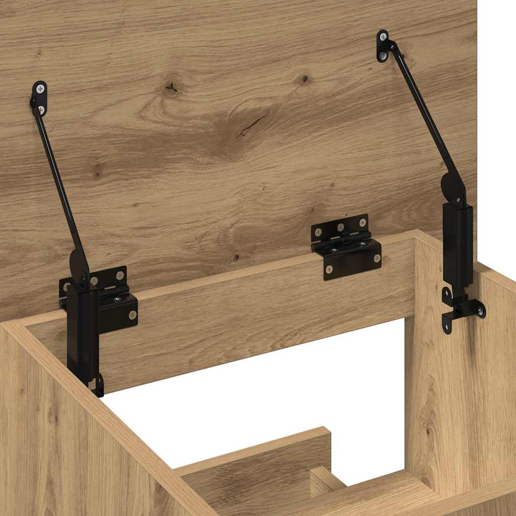 Podium Artisanový Dub Kompozitní Dřevo 55 X 55 X 107 Cm