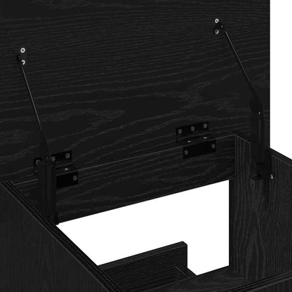 Podium Černý Dub Kompozitní Dřevo 55 X 55 X 107 Cm
